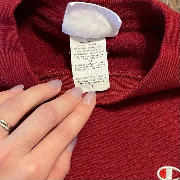 Vintage 90s Champion Reverse Weave Crewneck Sweater - Picture 9 of 10